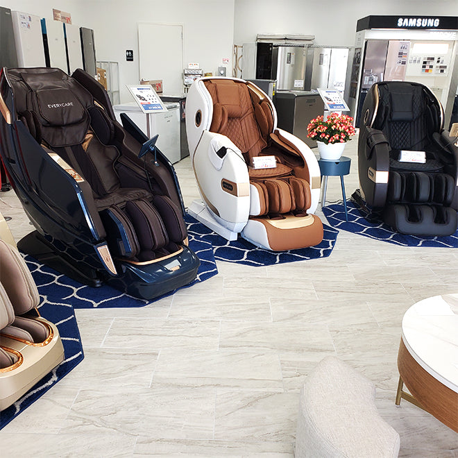 Massage chair discount showroom near me