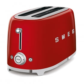 SMEG TSF02CRUS 50s Retro Style Aesthetic 4x2 Slice Toaster 